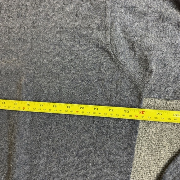 I Levrieri Cashmere Silk Sweater Mens Crew Neck Made in Italy Luxury Size XL - Picture 5 of 6